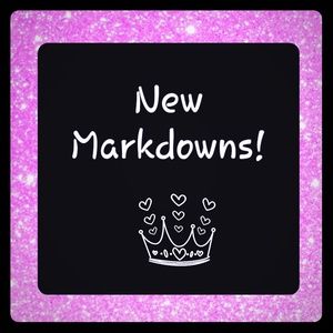 I've lowered prices on many items in my closet!